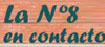 Logo de La N&ordm; 8 en Contacto&ccedil;