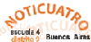 Logo de Noticuatro